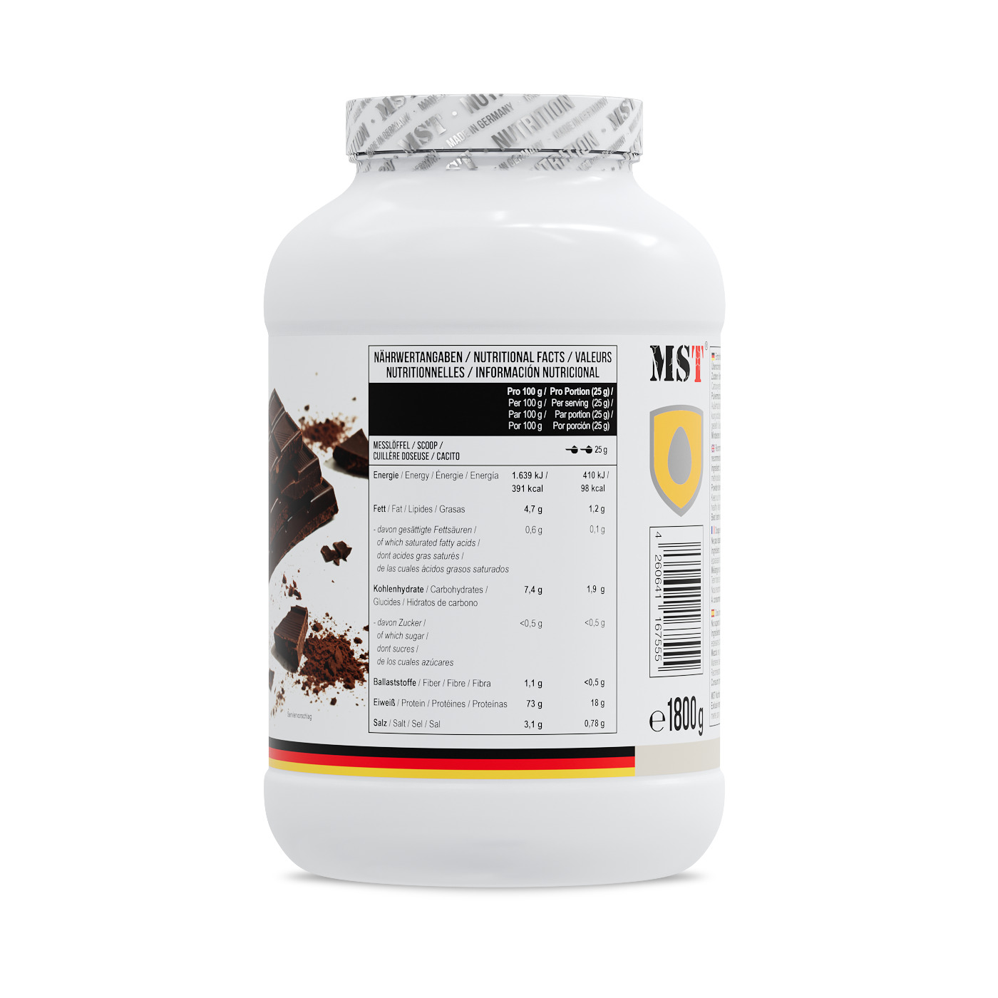 Egg white protein Chocolate 1800g-2025-2