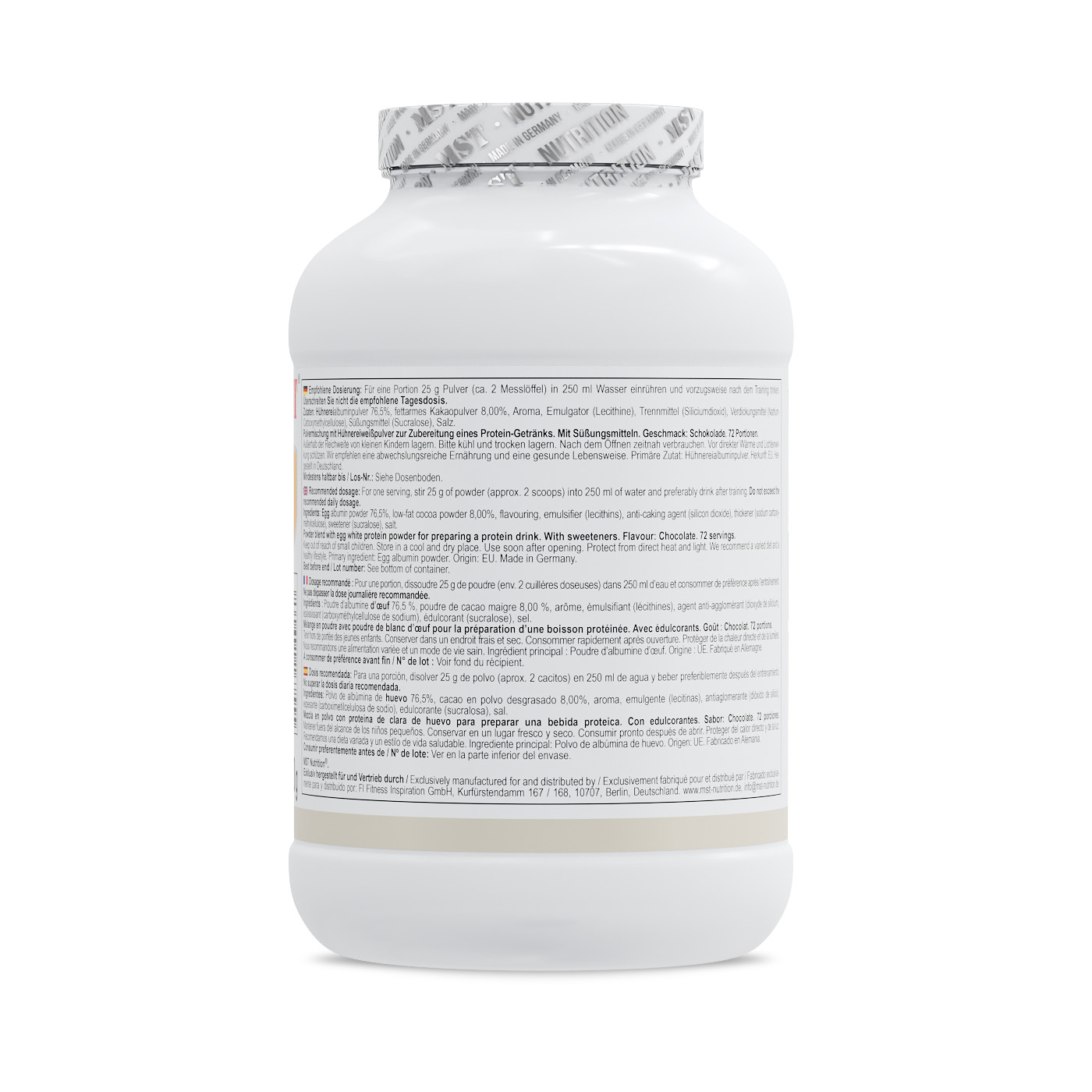 Egg white protein Chocolate 1800g-2025-3