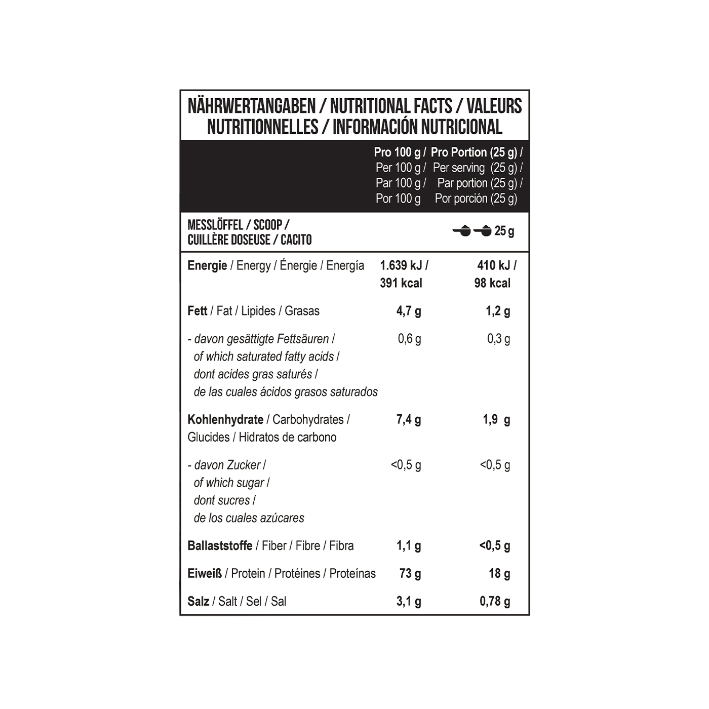 Egg white protein Chocolate 1800g-2025